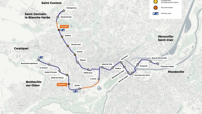 Le tracé retenu et enrichi à l'issue de la concertation