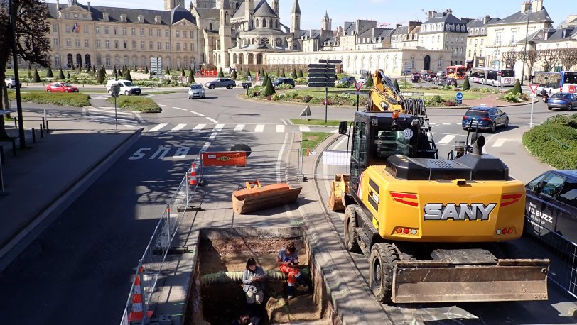 Vestige Bastion Jésuites - Caen Bd Bertrand