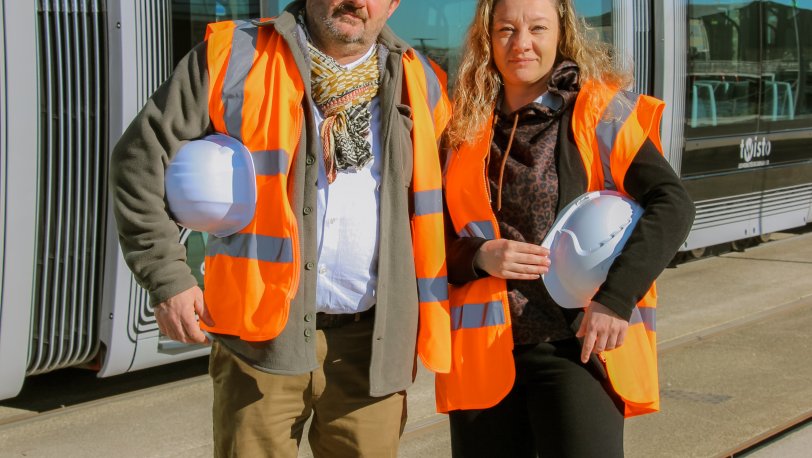 Ambassadeurs chantier tramway