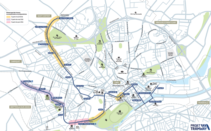 Carte travaux - avril-juin 2026