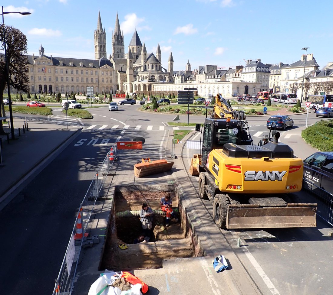 Vestige Bastion Jésuites - Caen Bd Bertrand