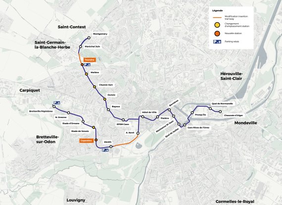 Le tracé retenu et enrichi à l'issue de la concertation