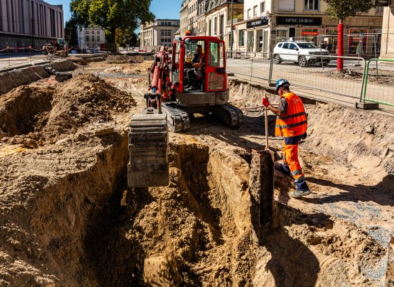 Travaux bd Maréchal Leclerc